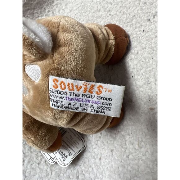Souvies Deer Oregon Plush Brown 8" Soft Toy Stuffed Animal 2004 Still Has Tag - Picture 5 of 5